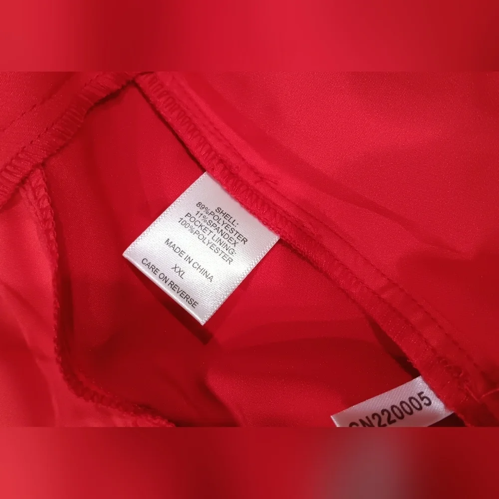 Gabrielle Union Tapered Leg Dress Career Pants Red High Waist Pant NWT Sz XXL/20 - Picture 9 of 12